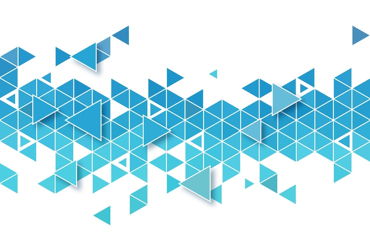 Vector gratuito fondo poligonal de diseño plano
