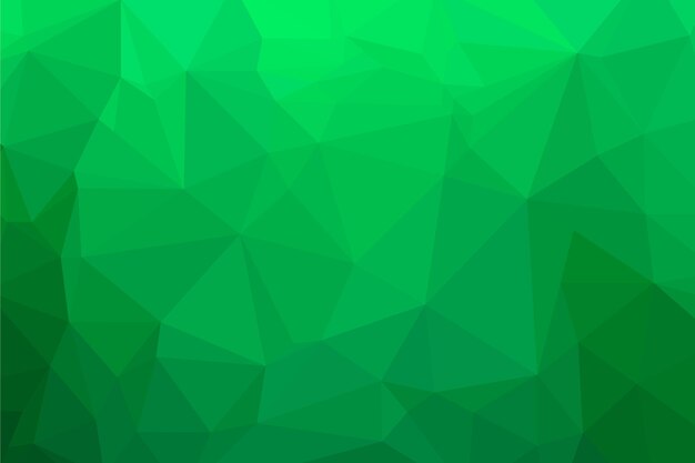 Fondo poligonal de diseño plano