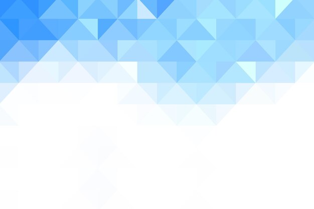 Fondo poligonal de diseño plano