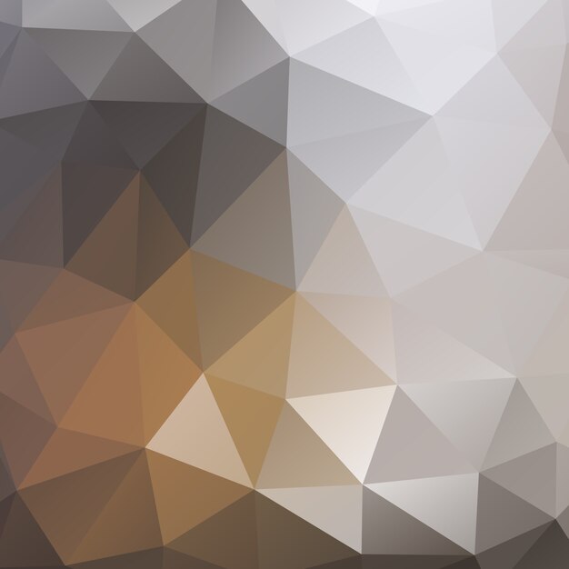 Fondo poligonal gris