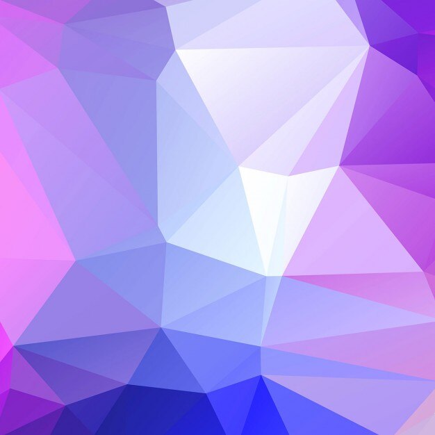 Fondo poligonal moderno y morado