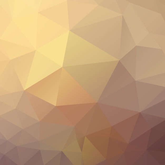 Fondo poligonal naranja