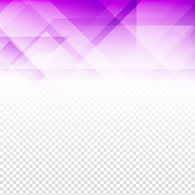 Fondo poligonal púrpura con transparencias