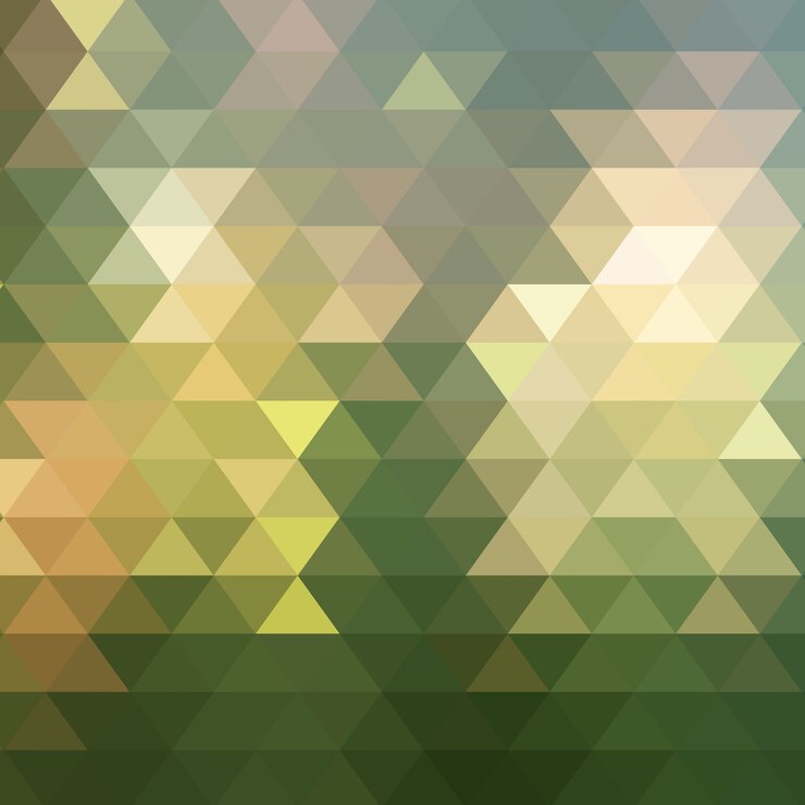 Vector gratuito fondo poligonal con tonos ocre