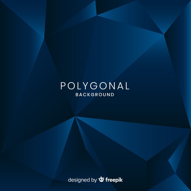Fondo poligonal