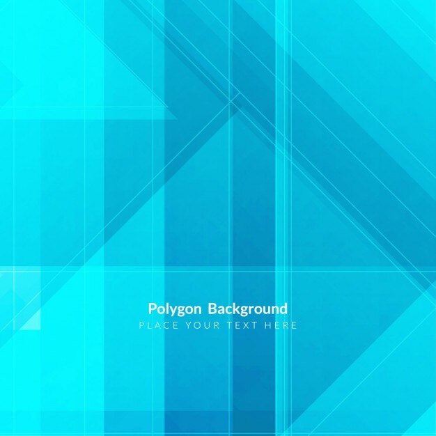 Fondo polígono azul