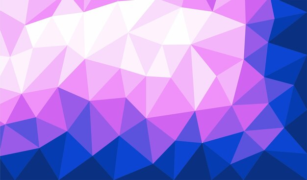 Fondo de polígono púrpura Resúmenes modernos degradados
