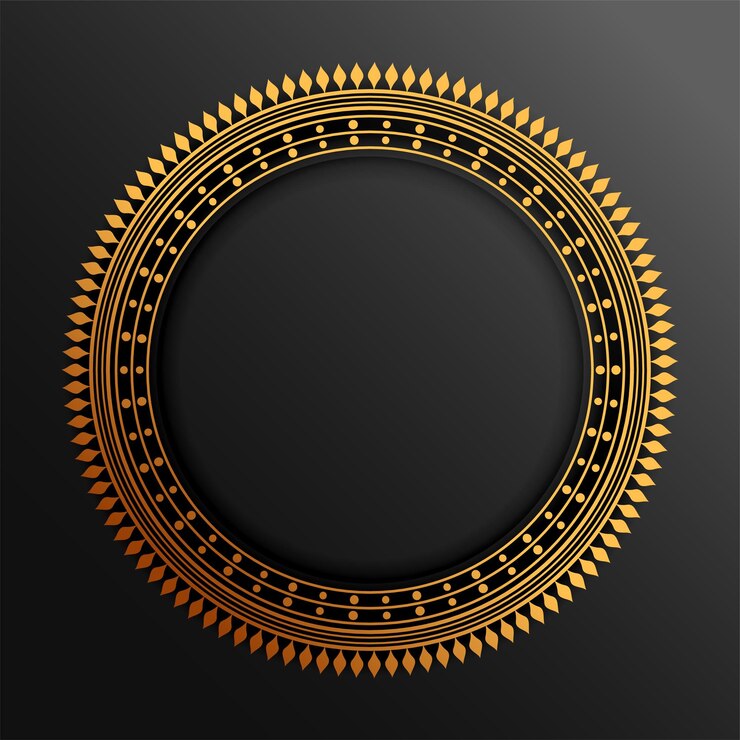 Vector gratuito fondo premium de marco de encaje elegante para diseño de borde de tarjetas de boda