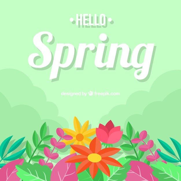 Fondo de primavera