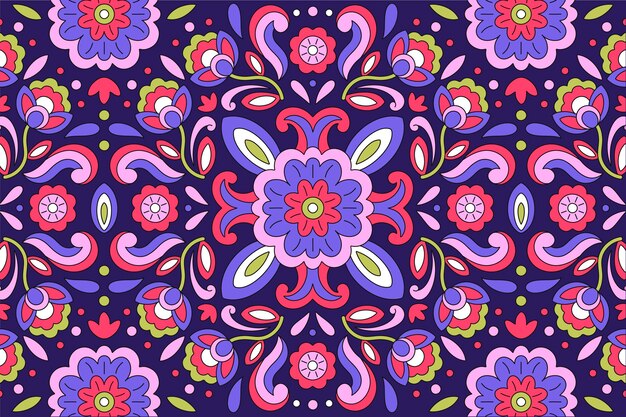 El fondo psicodélico y groovy