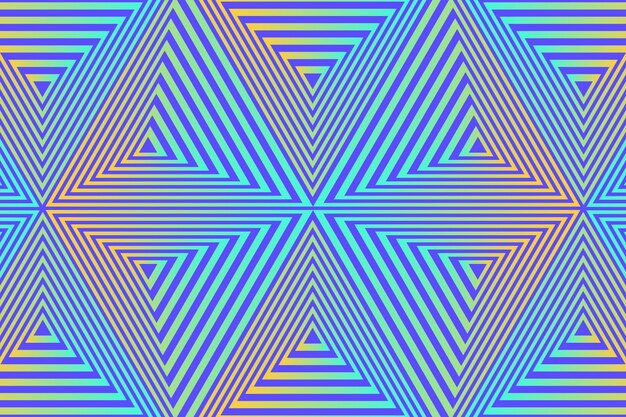 Fondo psicodélico de la ilusión óptica