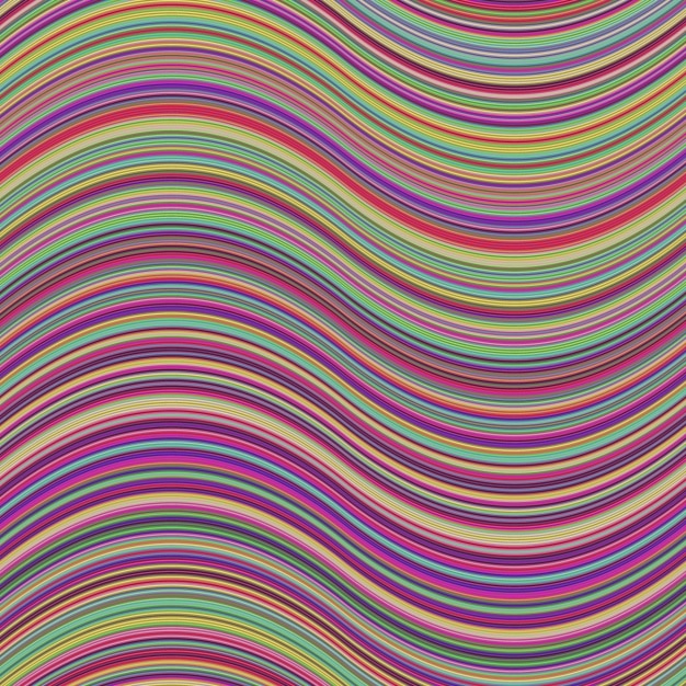 Vector gratuito fondo psicodélico con olas