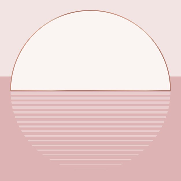 Fondo de puesta de sol rosa desnuda estética