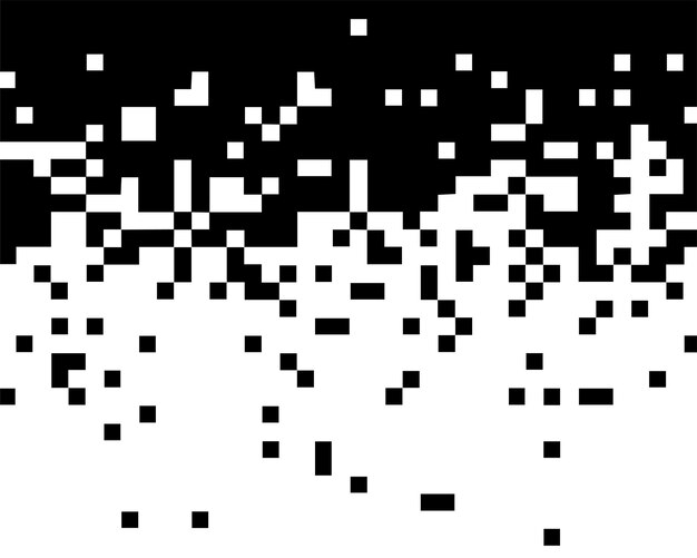 Fondo punteado de patrón de píxeles de estilo retro con efecto de trama de semitonos