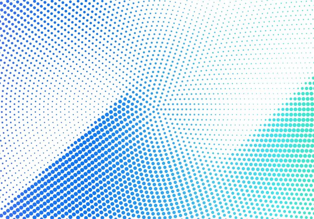 Fondo punteado redondo colorido moderno