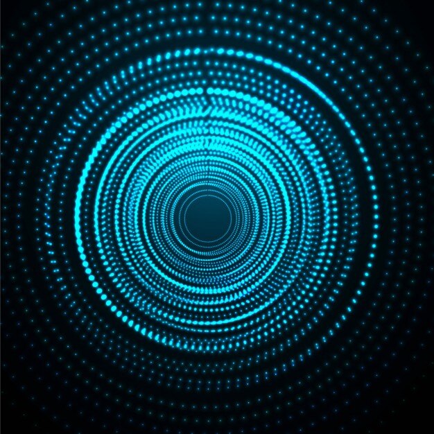Fondo de puntos circulares