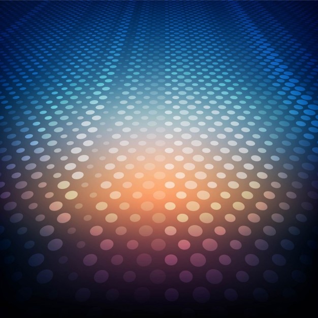 Vector gratuito fondo de puntos, colores suaves