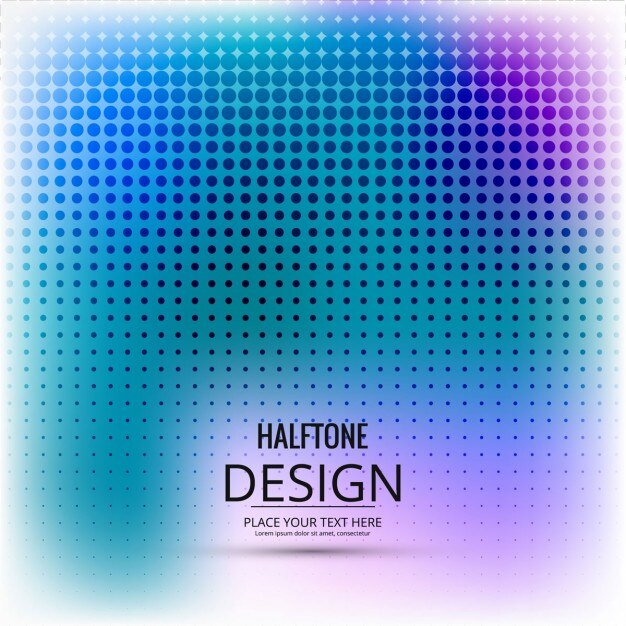 Vector gratuito fondo de puntos coloridos