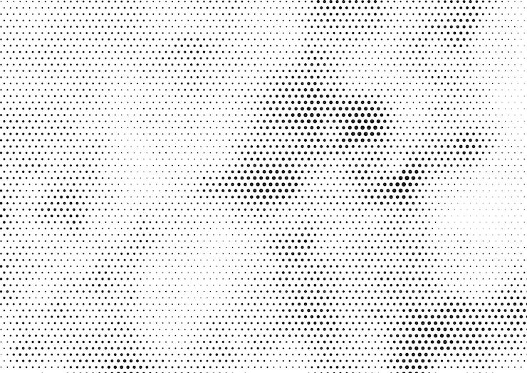 Vector gratuito fondo de puntos de medio tono abstracto