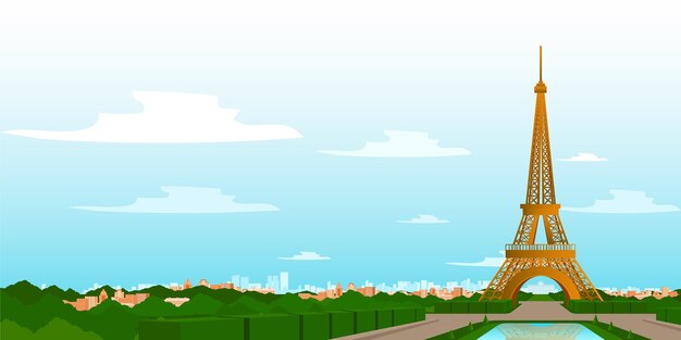 Fondo de puntos de referencia de la ciudad para videoconferencias