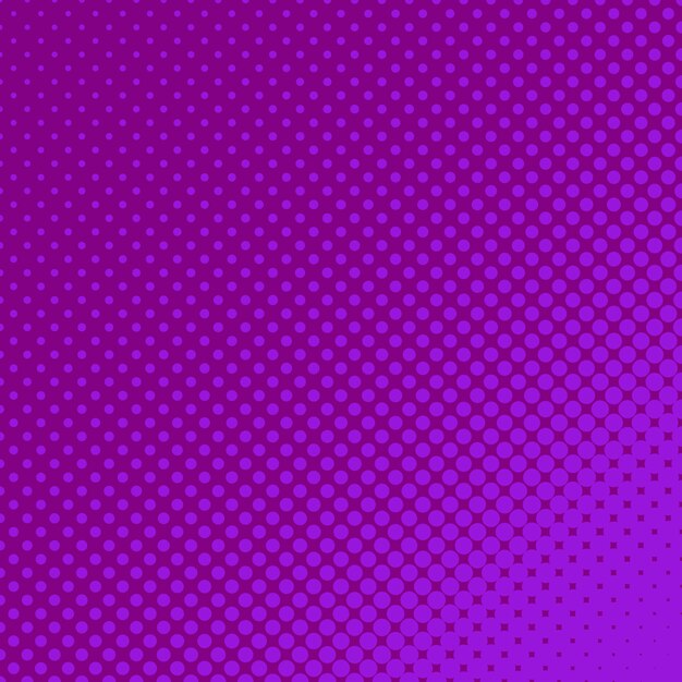 Fondo con puntos de semitono morados