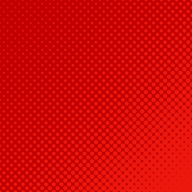 Fondo con puntos de semitono rojos