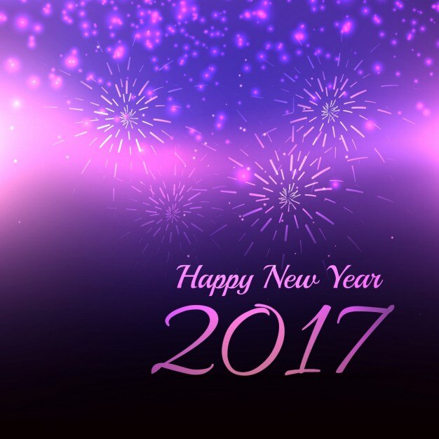 Fondo púrpura para año nuevo