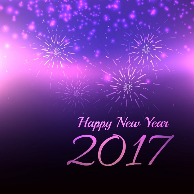 Fondo púrpura para año nuevo