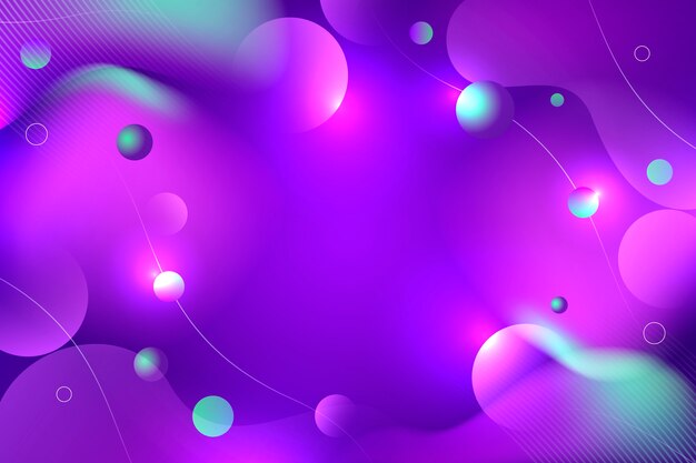 Fondo púrpura y verde con gradiente
