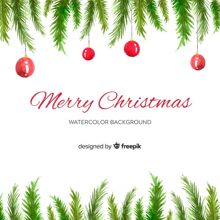 Vector gratuito el fondo de las ramas del árbol de navidad