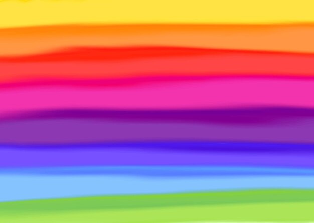 Fondo a rayas de acuarela de color arco iris pintado a mano