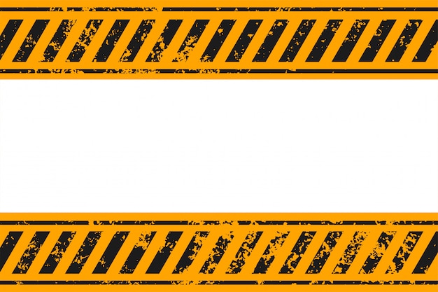 Vector gratuito fondo de rayas amarillas y negras de estilo de advertencia