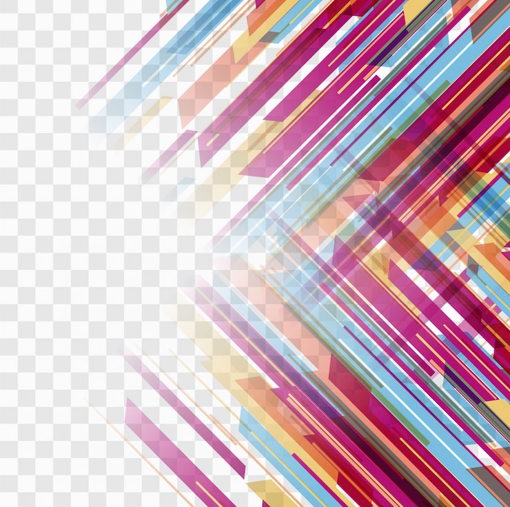 Vector gratuito fondo a rayas de colores