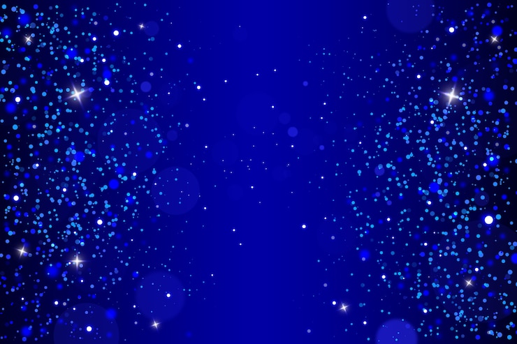 Vector gratuito fondo realista de brillo azul marino