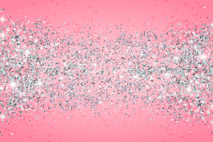 Vector gratuito fondo realista de color rosa y plateado
