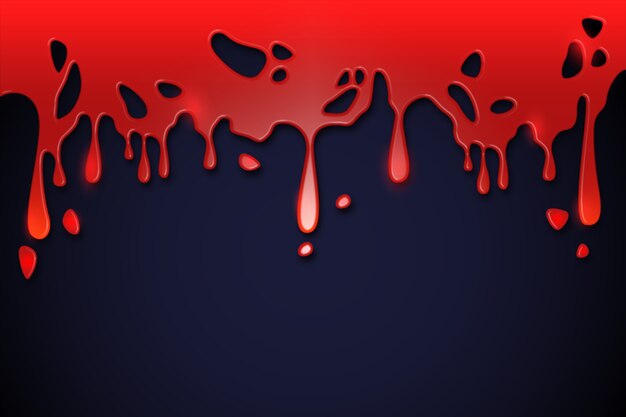 Fondo realista goteando sangre