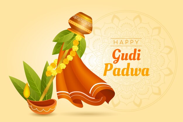 Fondo realista de gudi padwa