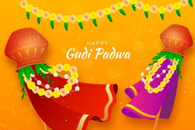 Fondo realista de gudi padwa