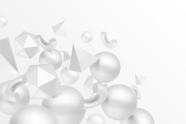 Vector gratuito fondo realista monocromo blanco