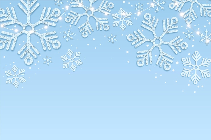 Vector gratuito el fondo realista de la navidad