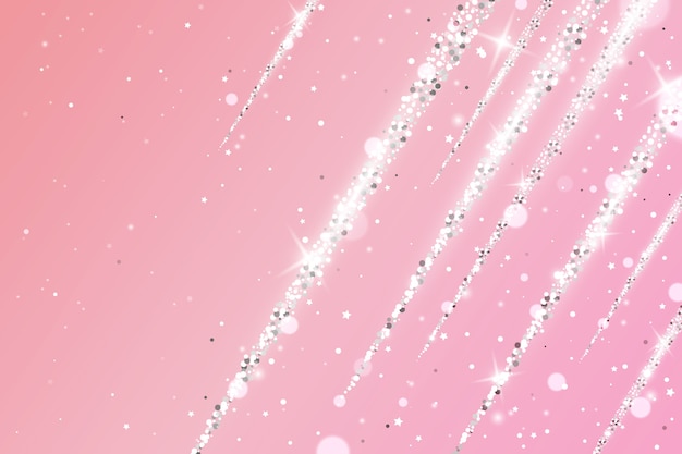 Fondo realista de rosa y plata.