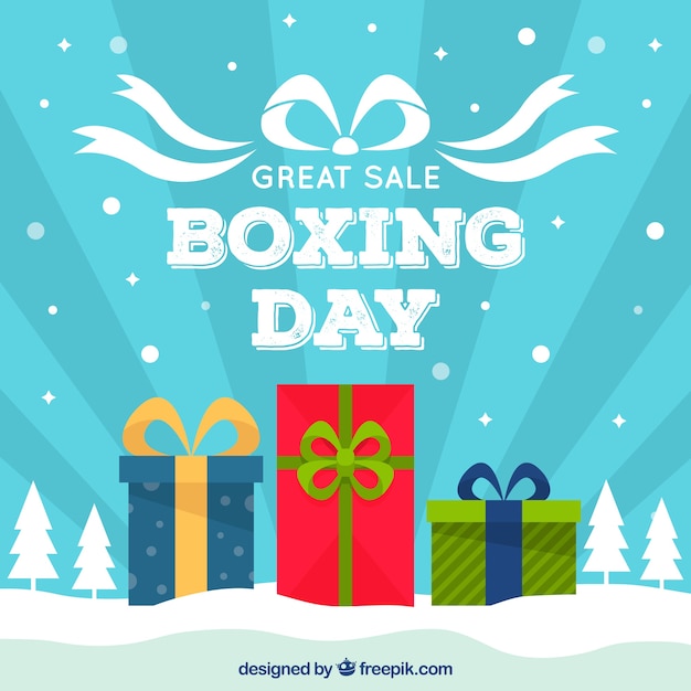 Fondo de rebajas de boxing day