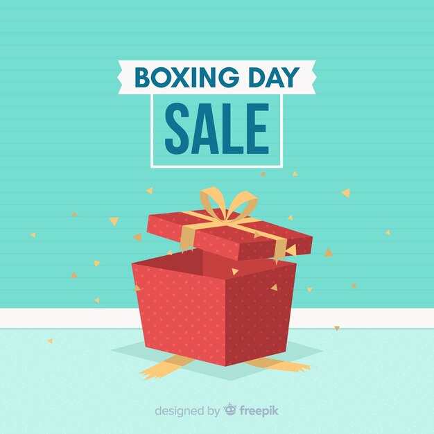 Fondo de rebajas boxing day