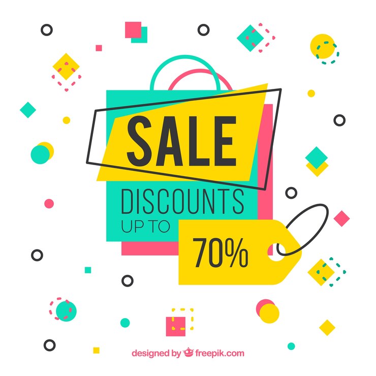 Vector gratuito fondo de rebajas especiales