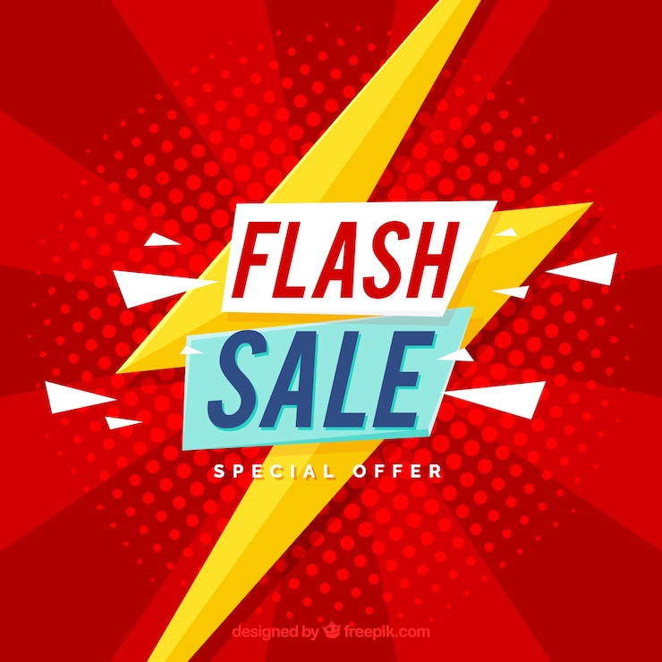 Vector gratuito fondo para rebajas moderno rojo