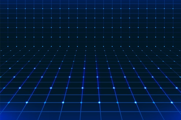 Fondo de rejilla degradado