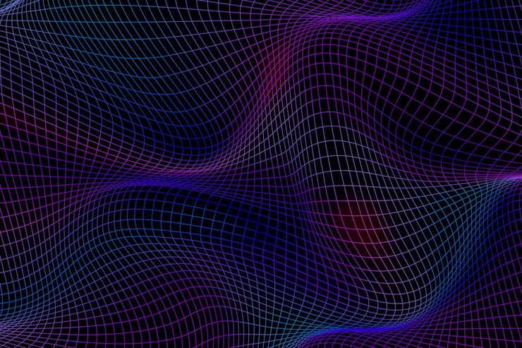 Vector gratuito fondo de rejilla degradado