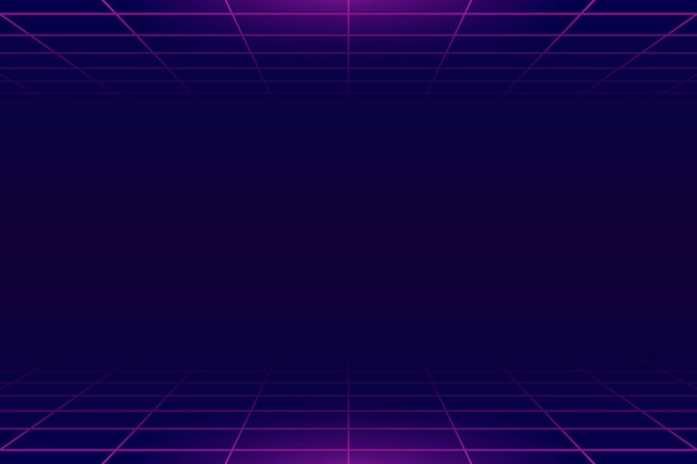 Fondo de rejilla de neón