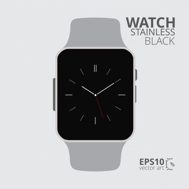 Fondo de reloj de muñeca