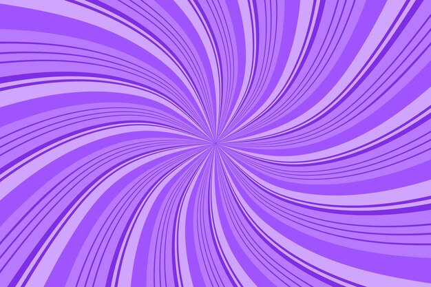Fondo de remolino morado de diseño plano